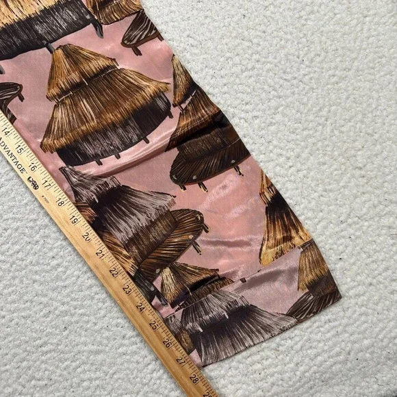 NWT Farm Rio Shuhu Beige Cargo Pants Women's XS Elastic Waist Everyday $175 - Picture 5 of 13